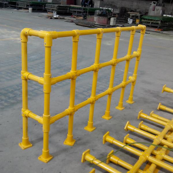 Glasvezel rond leuning systeem